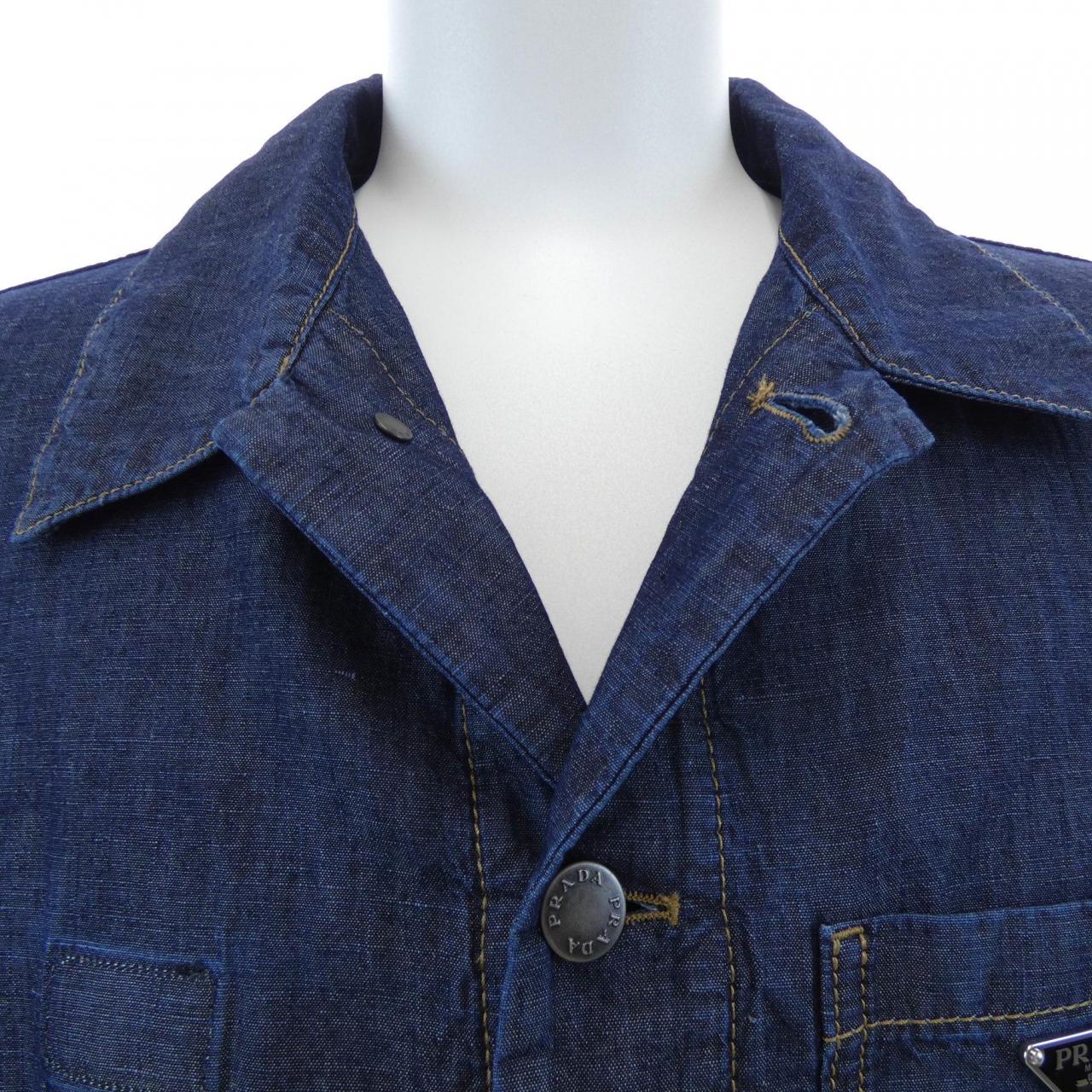 プラダ PRADA トライアングルロゴ GEB254 SOOO 14J2 ジャケット