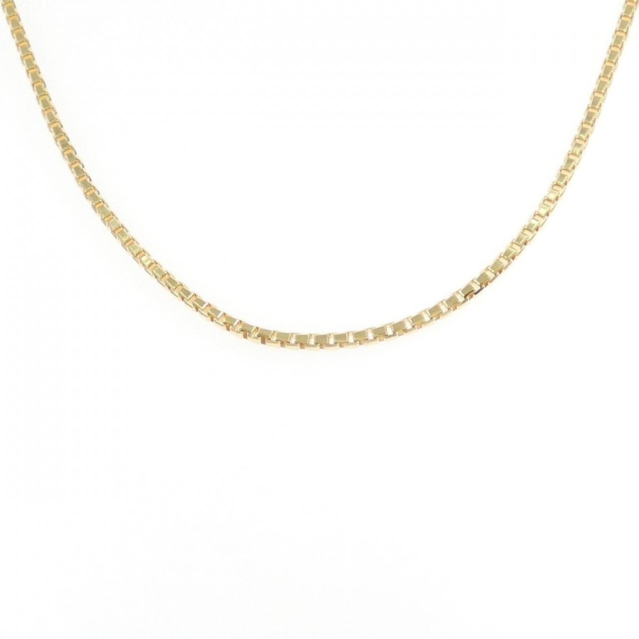 K18YG Venetian chain necklace