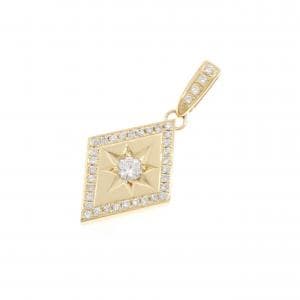 K18YG ダイヤモンド ペンダント 0.258CT F SI1 VG