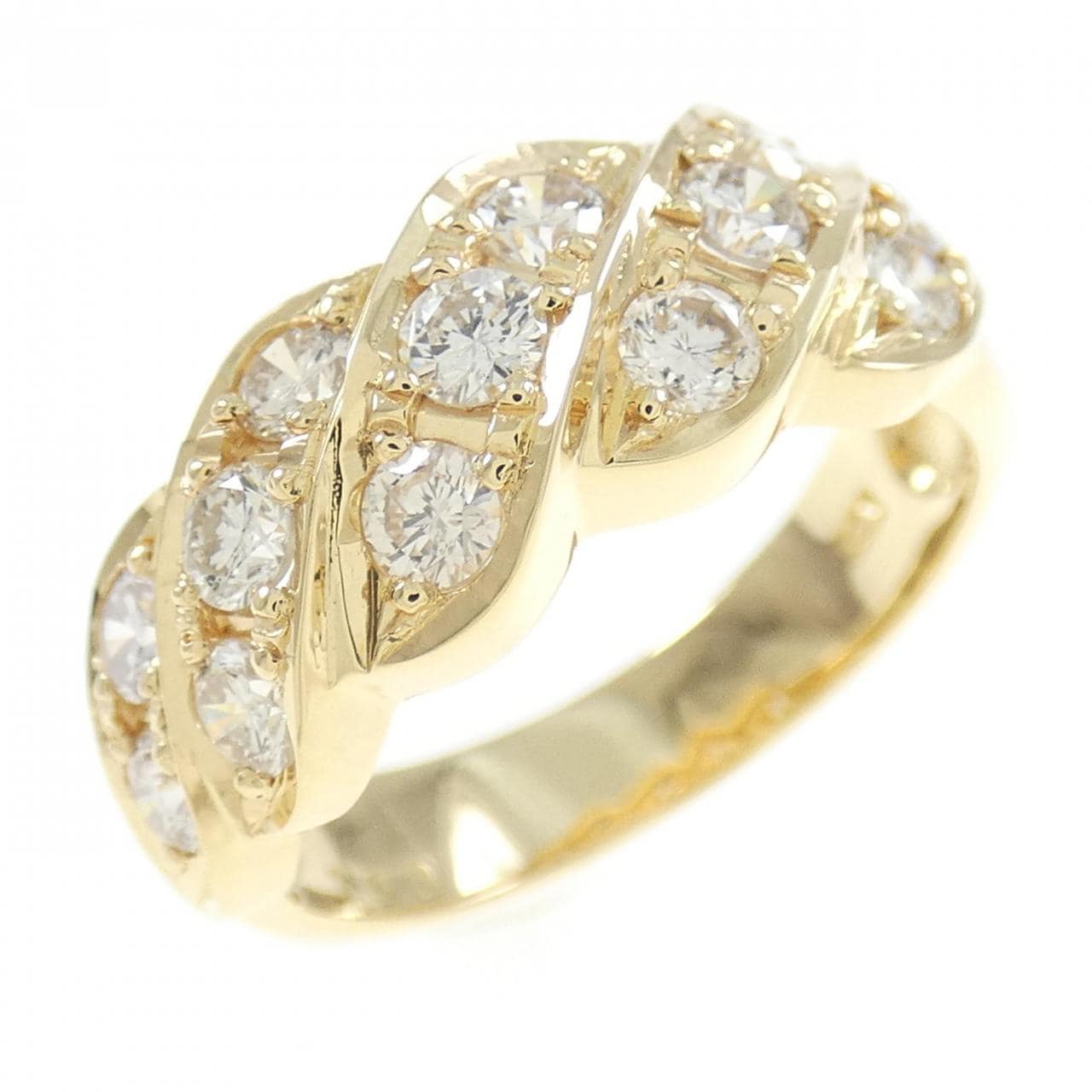 K18YG ダイヤモンド リング 1.00CT