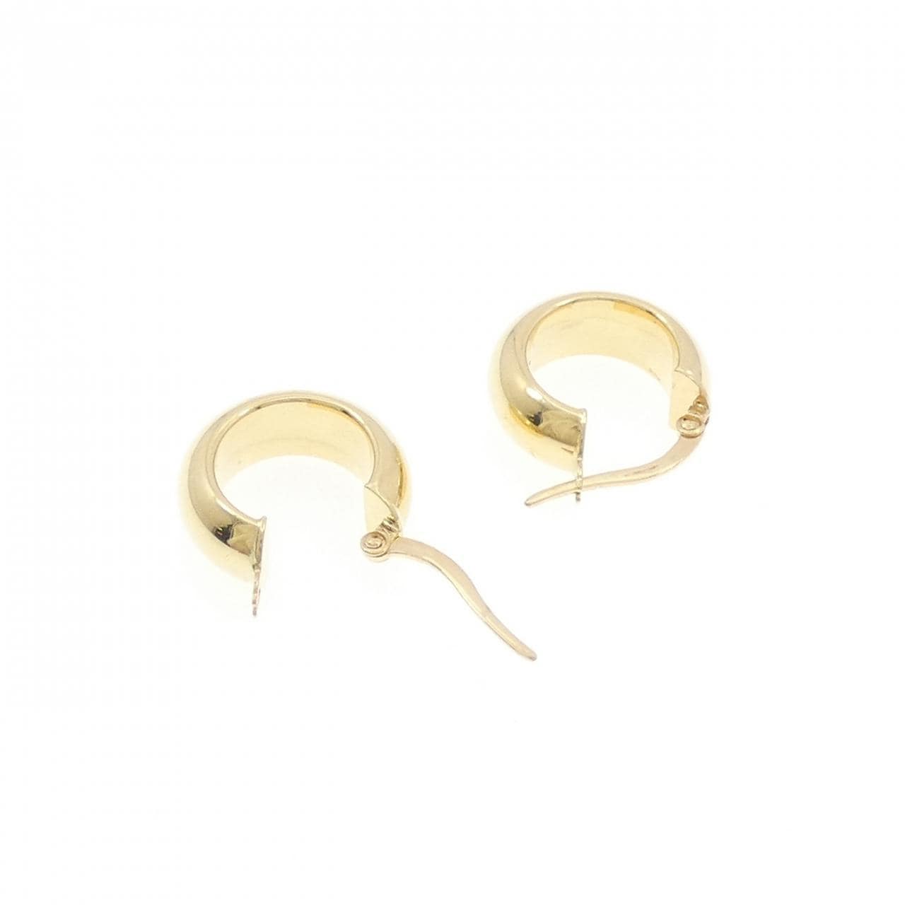 【新品】750YG フープ ピアス