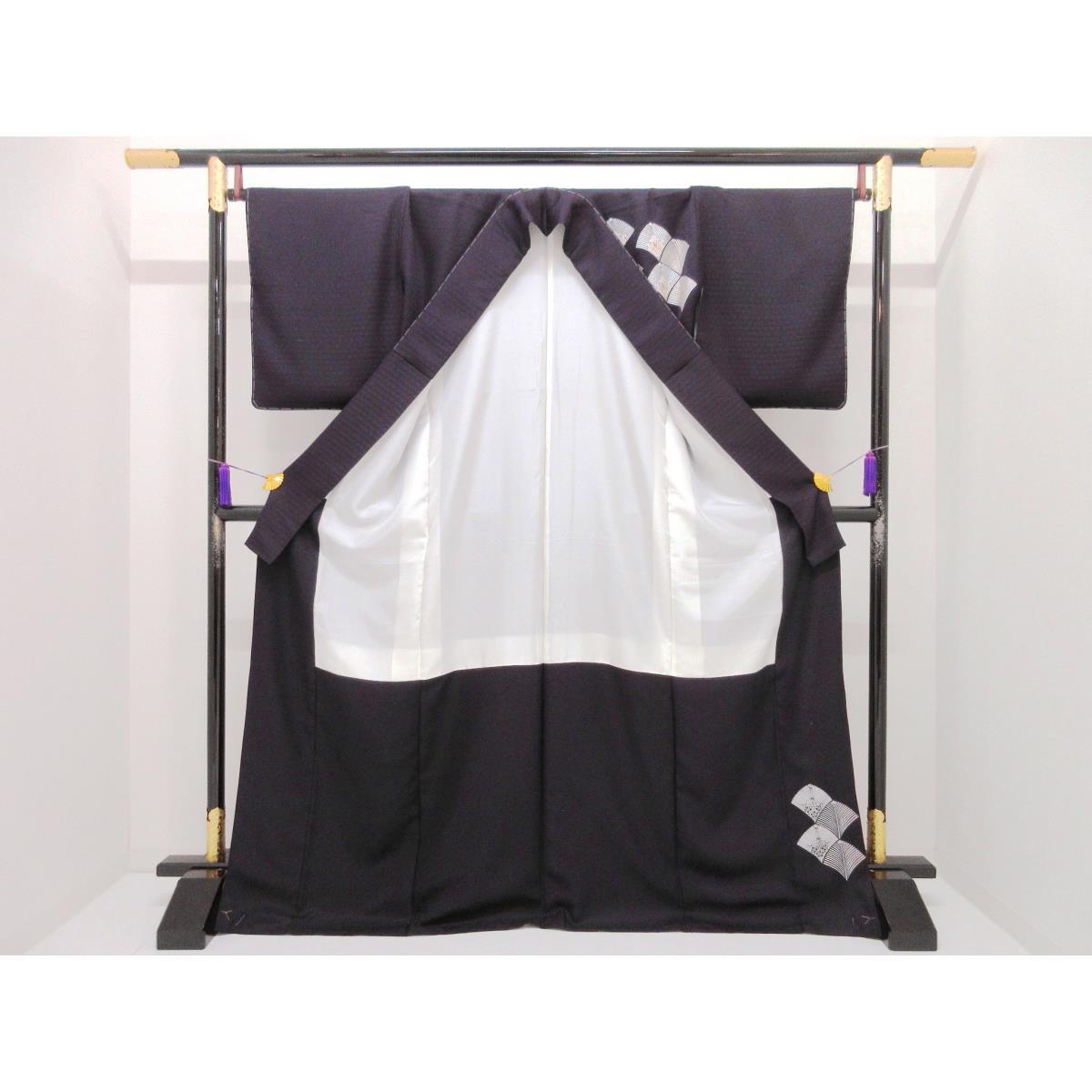 【新品】訪問着【和田光正】　銀彩加工