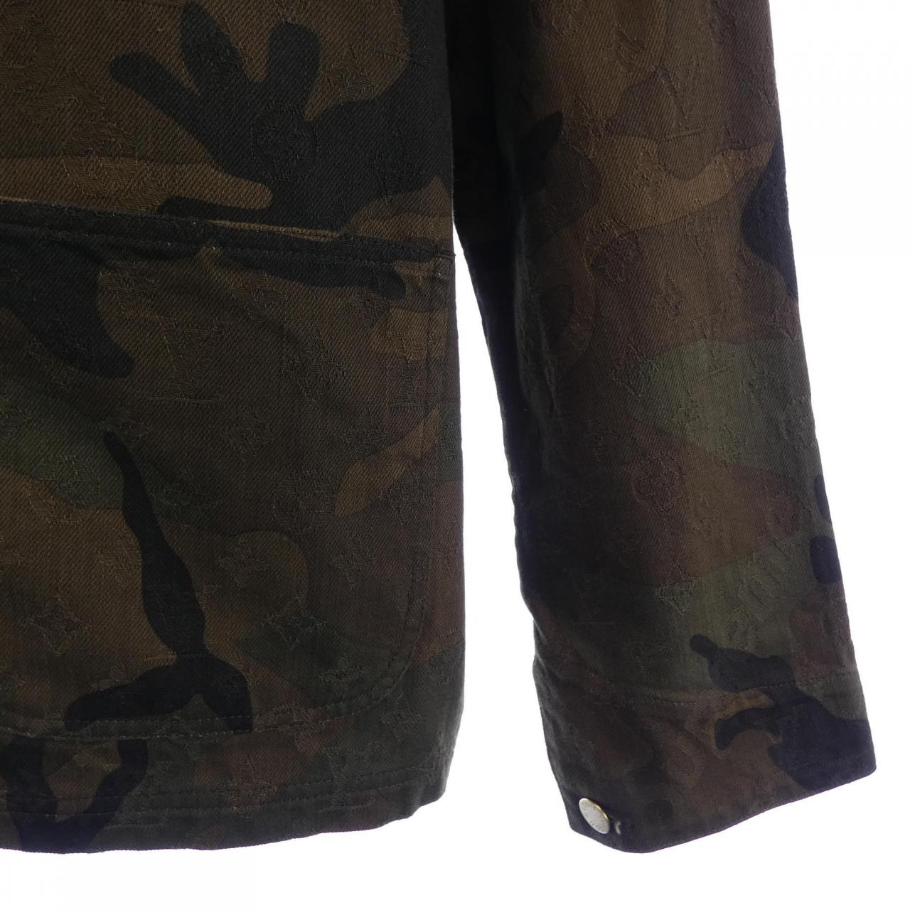 ルイヴィトン LOUIS VUITTON JACQUARD DENIM CHORE COAT HDK91WDSQ SUPREME ジャケット