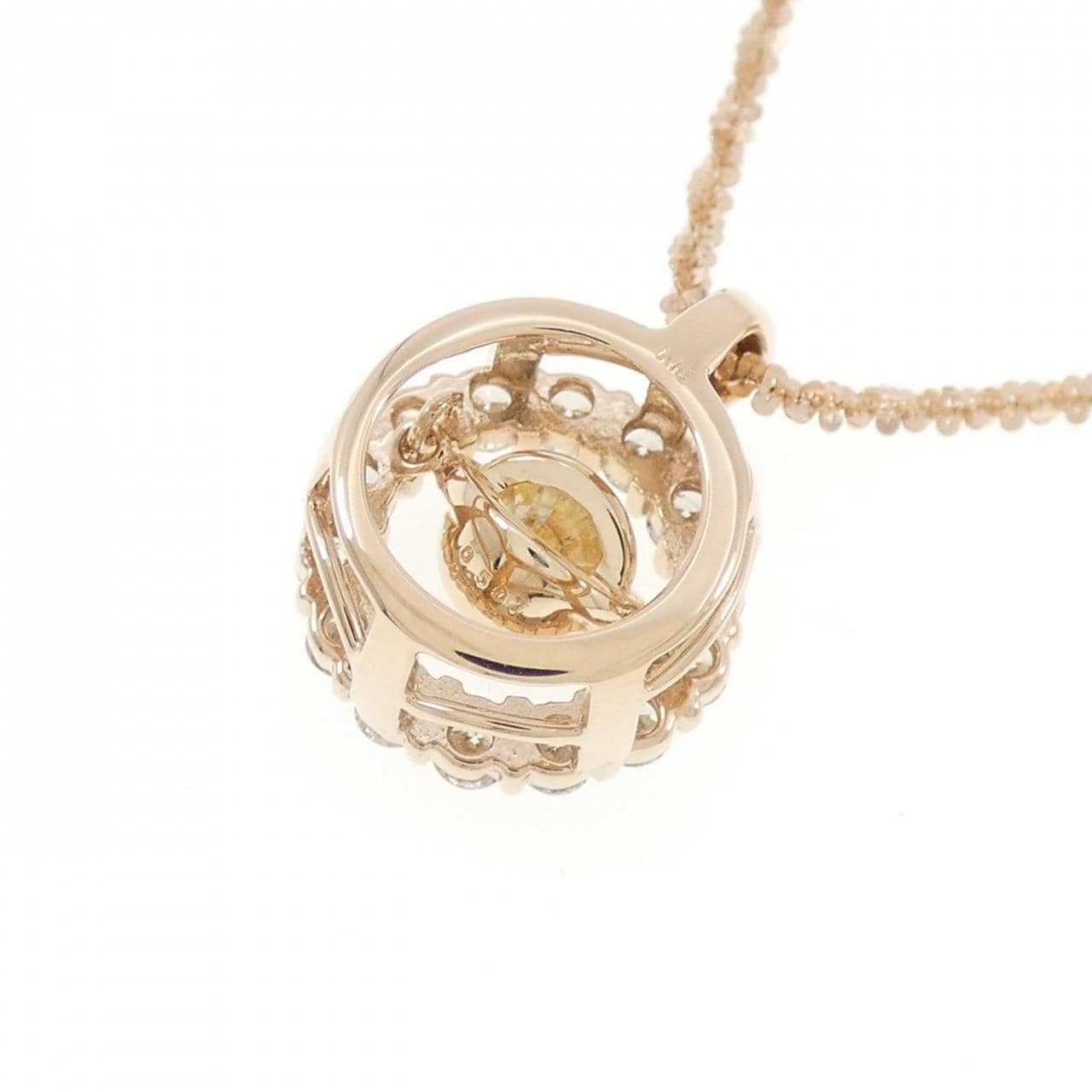 K18PG ダイヤモンド ネックレス 0.507CT