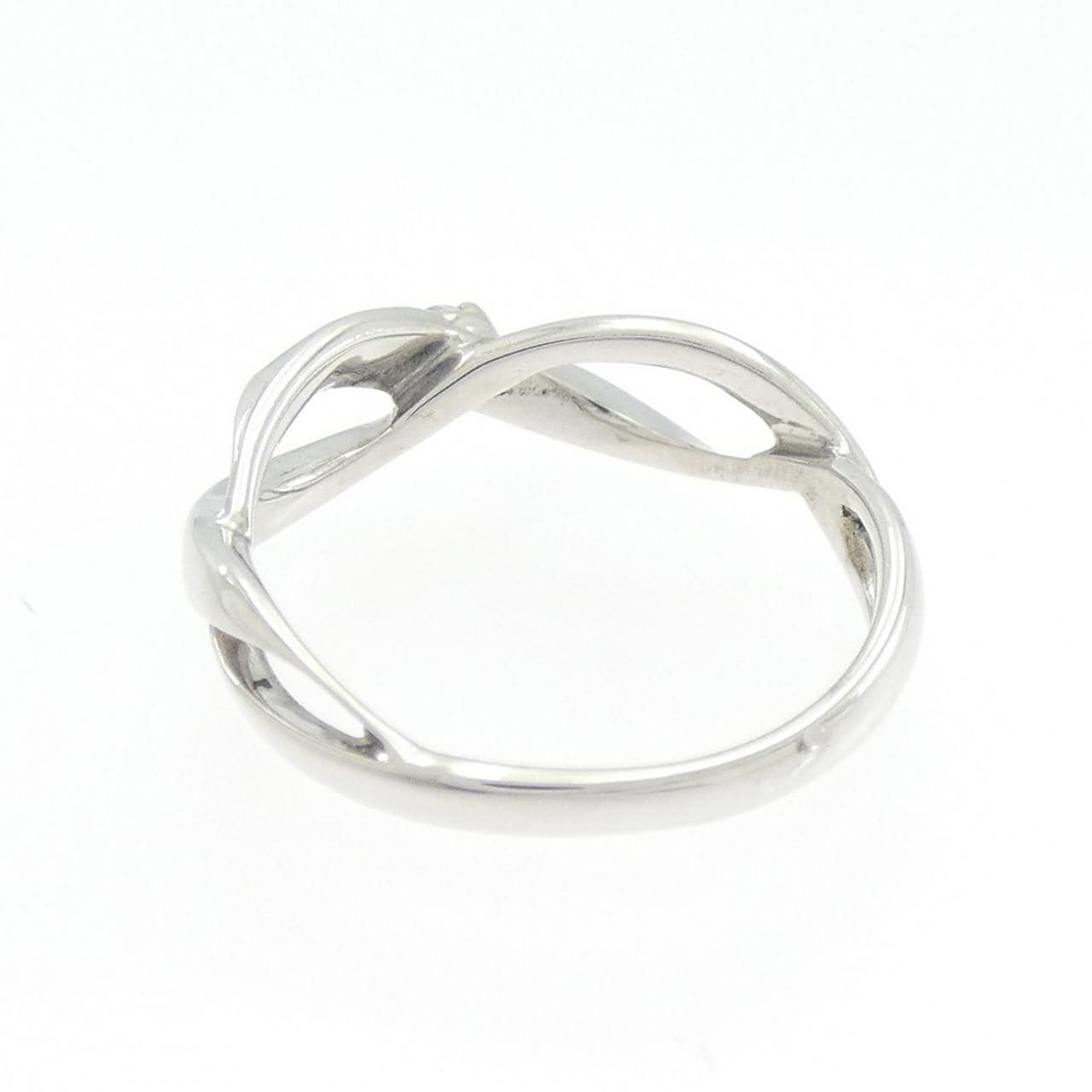 K10WG ダイヤモンド リング 0.06CT