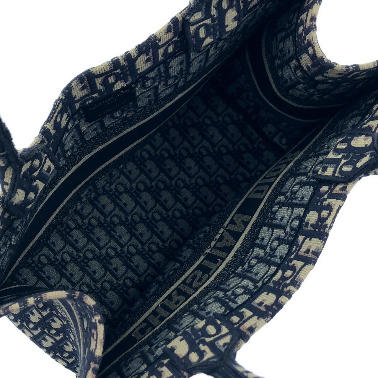 クリスチャンディオール DIOR OBLIQUE ディオール ブック トート ミディアム M1296ZRIW バッグ