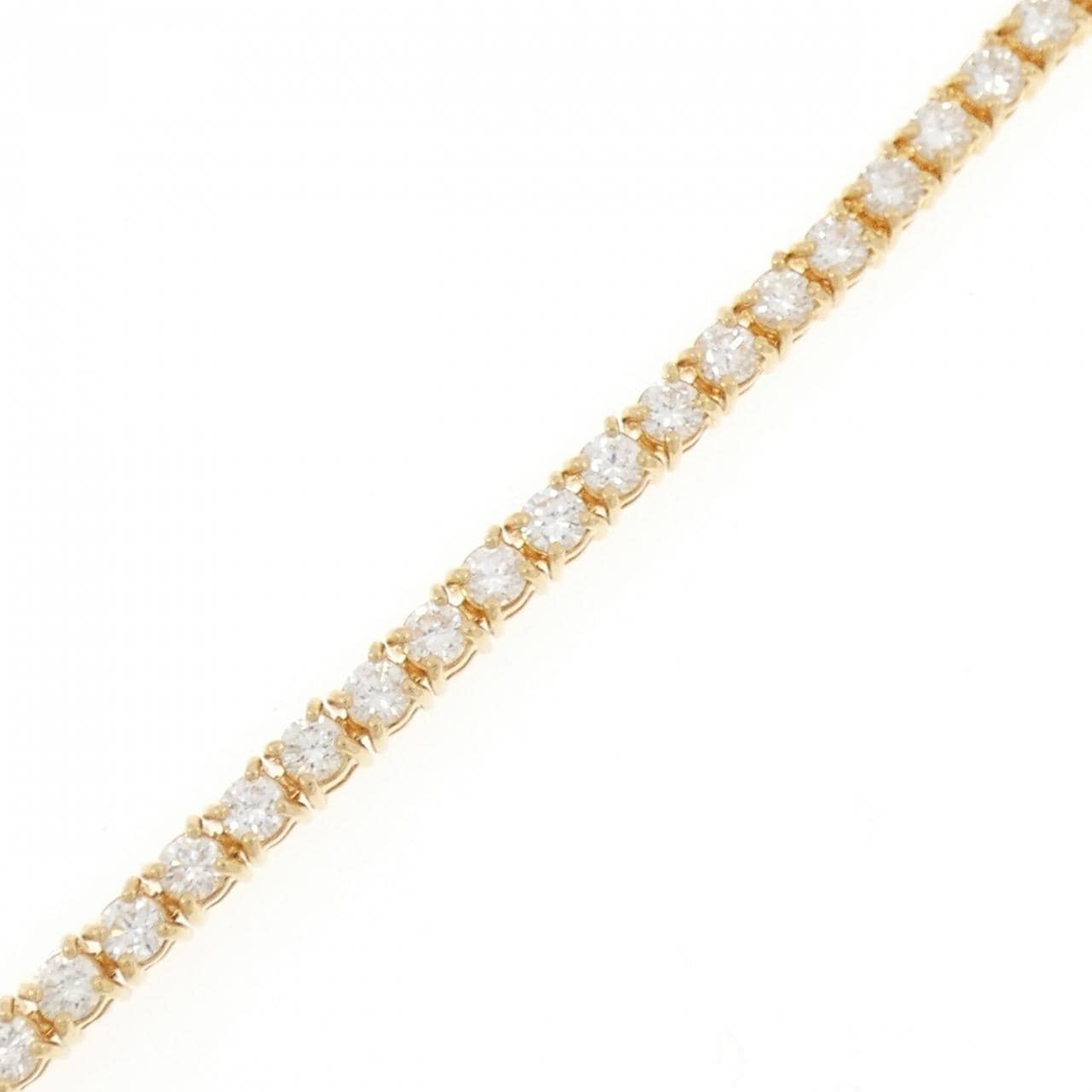 K18YG ダイヤモンド ブレスレット 3.00CT