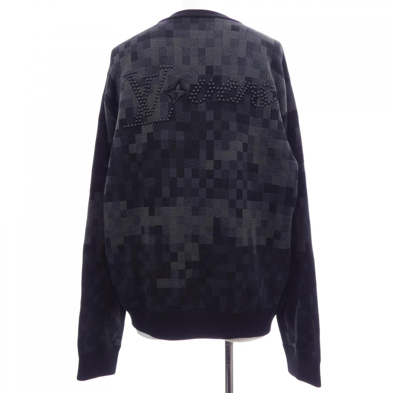 ルイヴィトン LOUIS VUITTON ダモフラージュ ジャカードプルオーバー HSN92WTMJ ニット