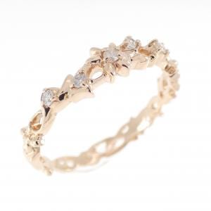 アガット ダイヤモンド リング 0.05CT