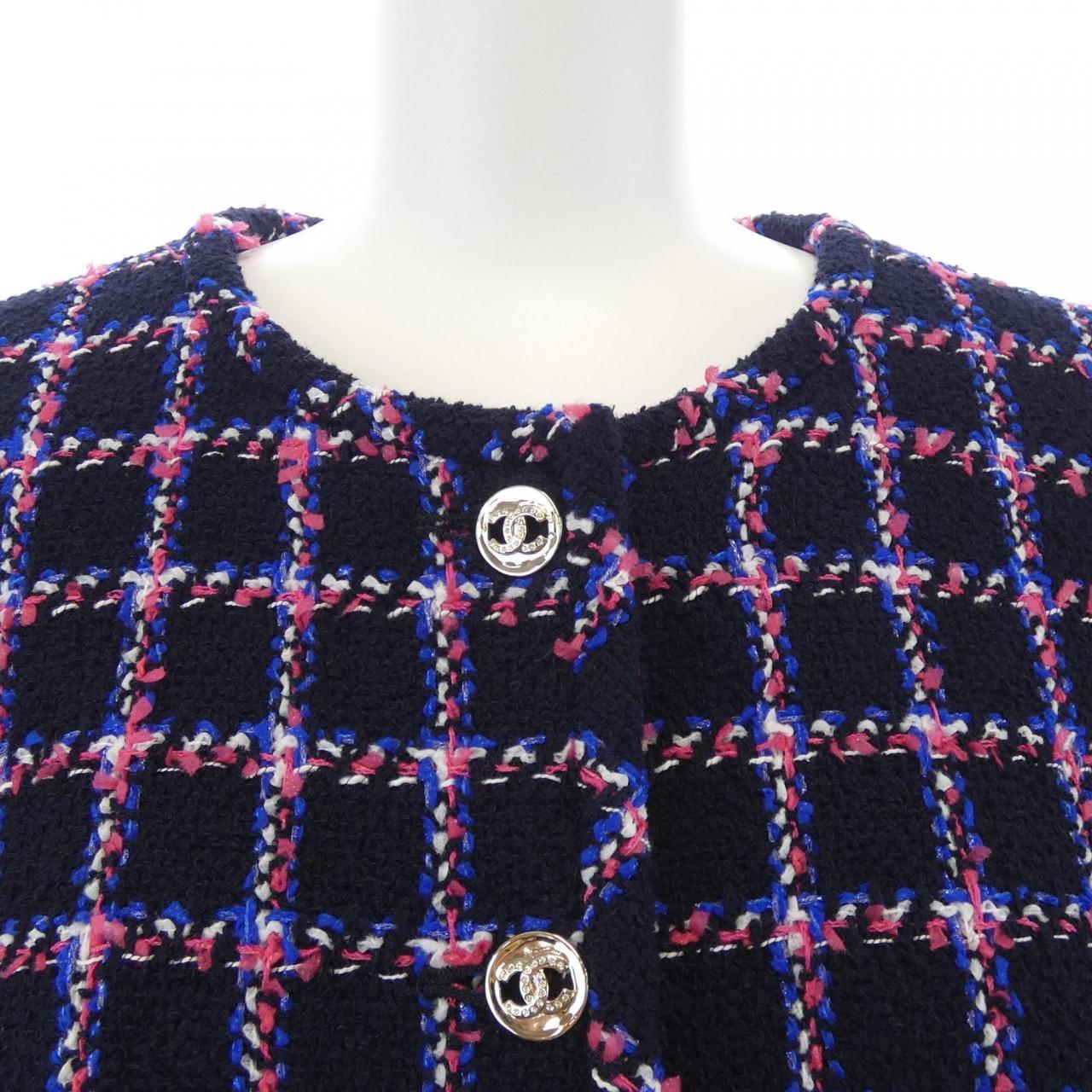 シャネル CHANEL LOOK18 P76726V68547 ノーカラージャケット