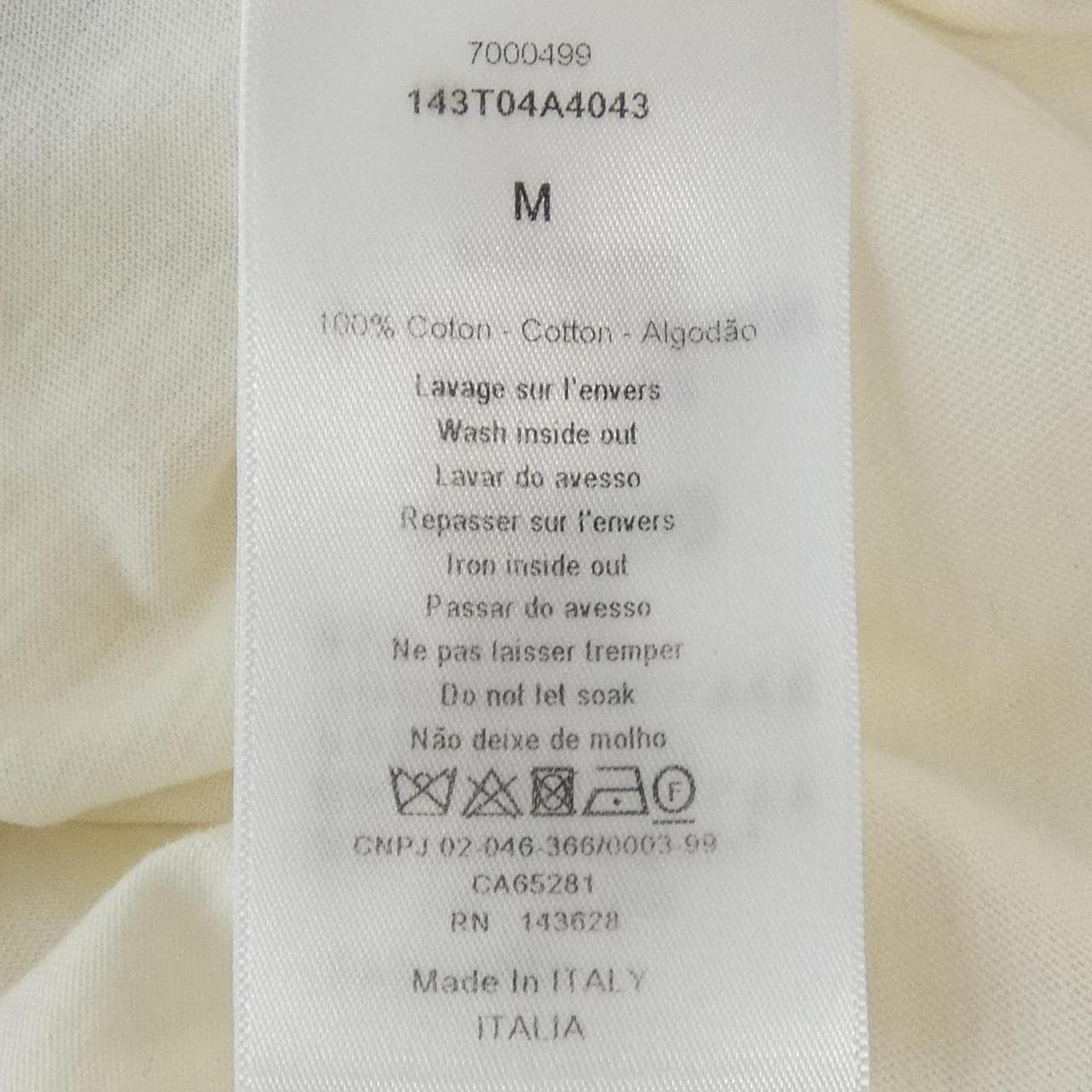 クリスチャンディオール CHRISTIAN DIOR シグネチャーバンド ESSENTIALS 143T04A4043 Tシャツ