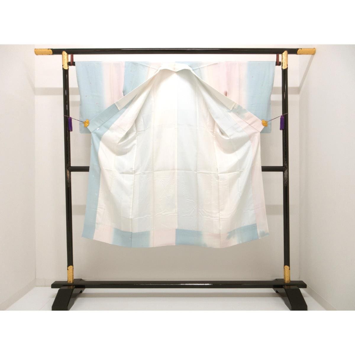 【未使用品】長襦袢　友禅加工ボカシ染