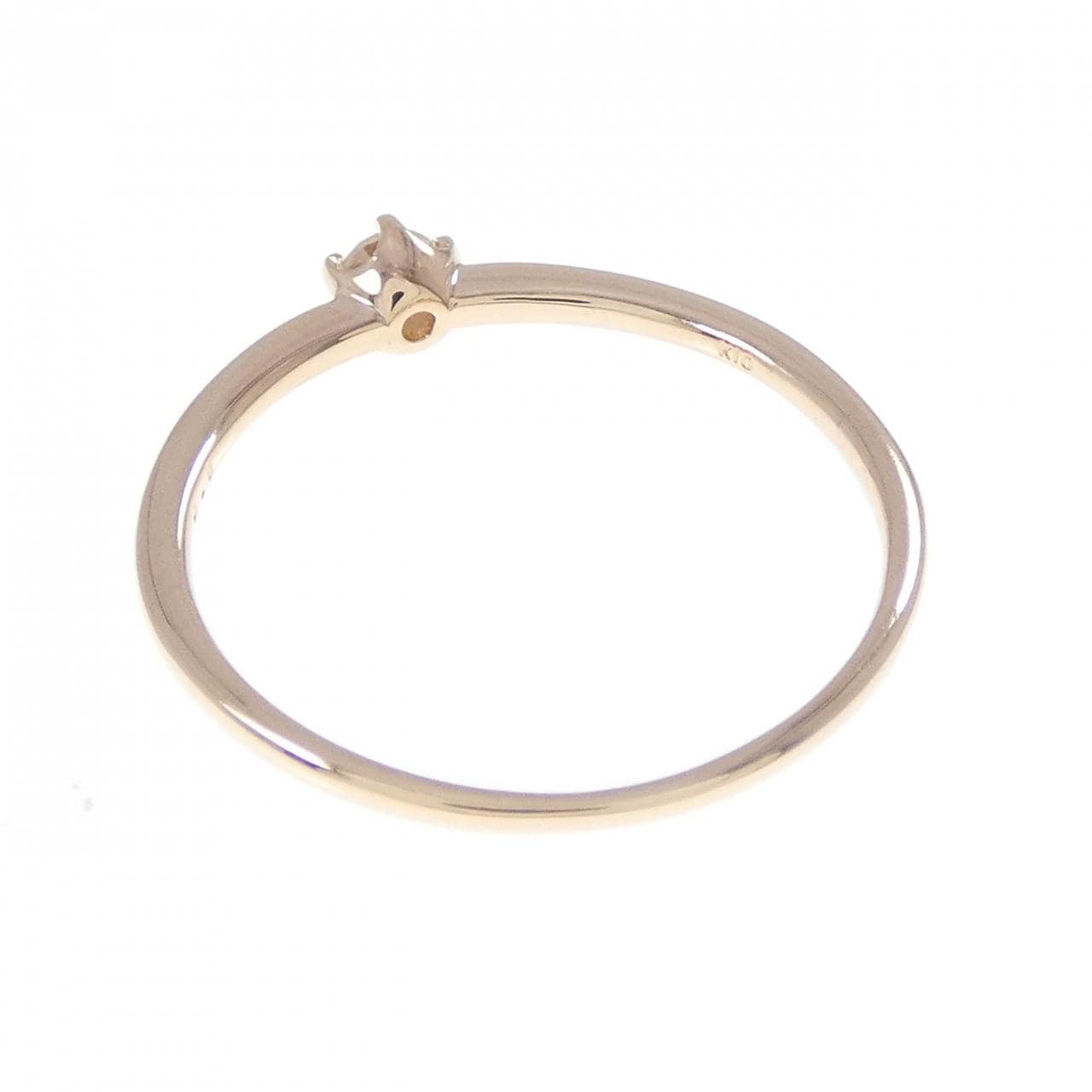 K10PG ダイヤモンド リング 0.1CT