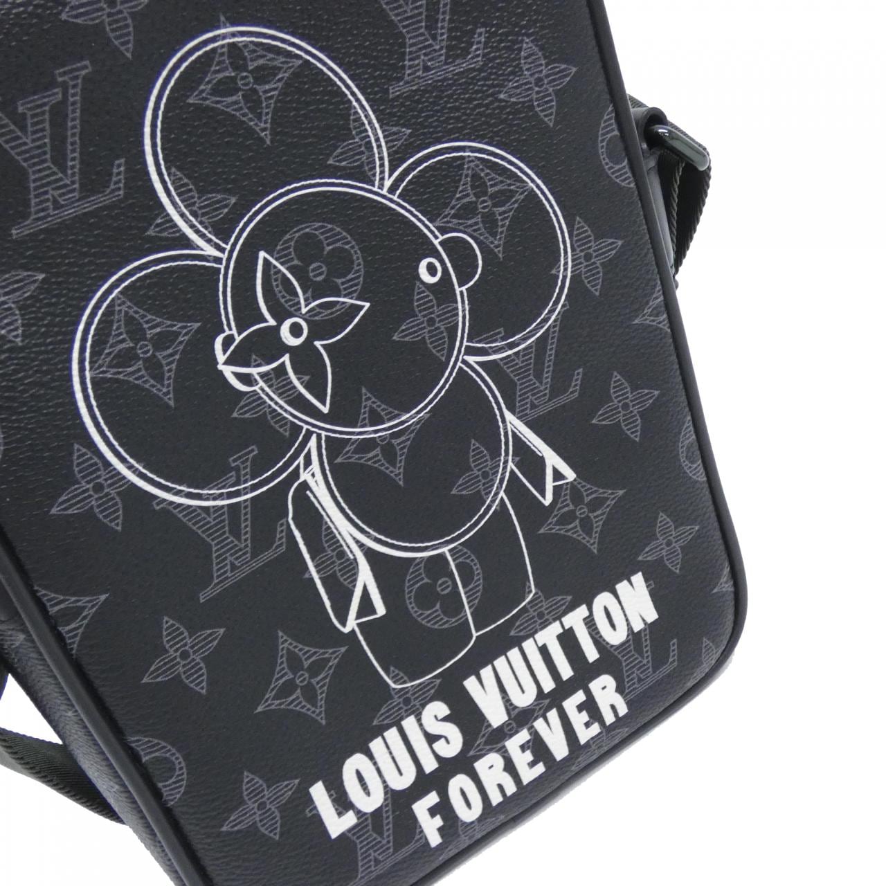 ルイヴィトン モノグラム エクリプス ダヌーブ 2018PF M43677 ショルダーバッグ