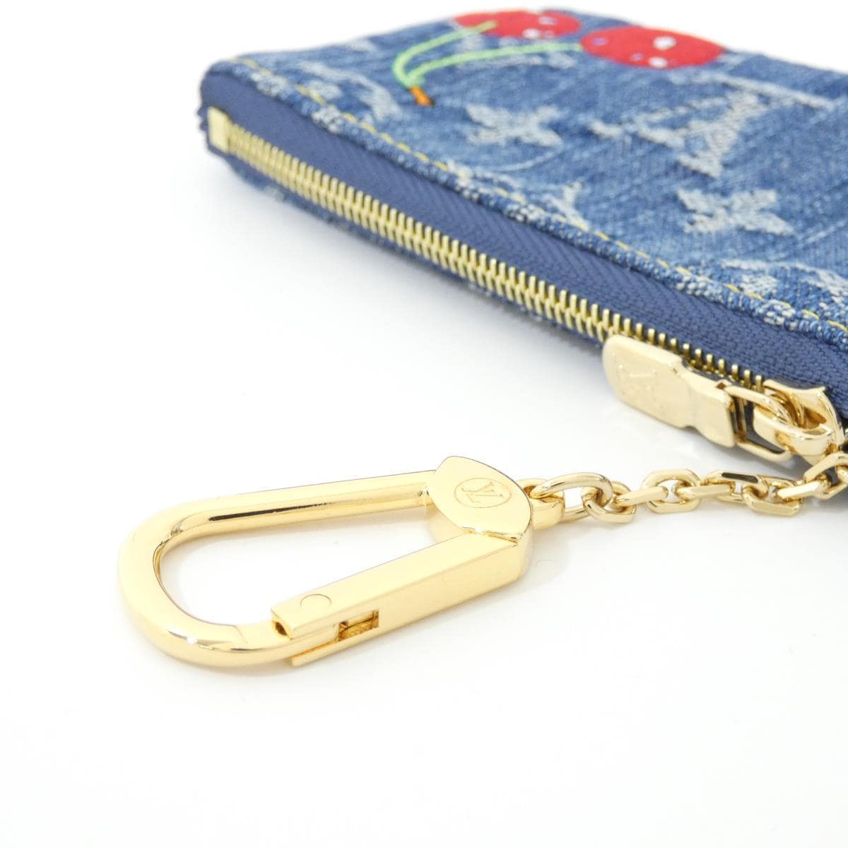 【未使用品】ルイヴィトン　モノグラム　チェリーデニム（ＬＶ　Ｘ　ＴＭ）　カードキーケース　ポシェットクレ　Ｍ１４９３８