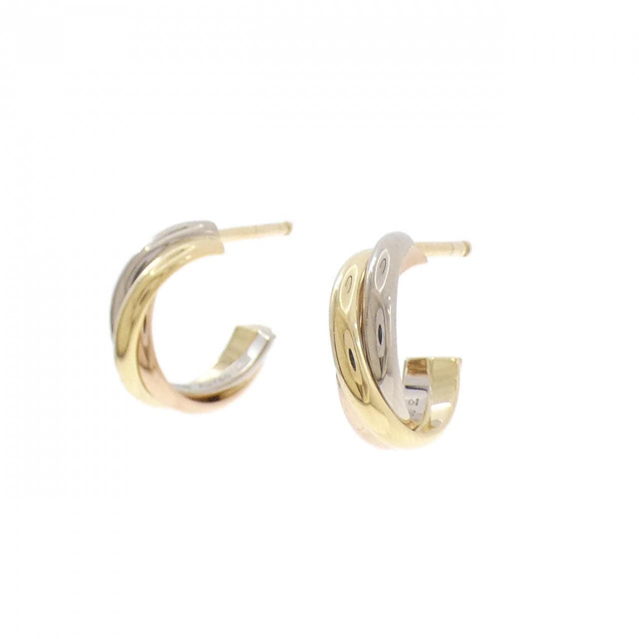 カルティエ トリニティ スモール ピアス