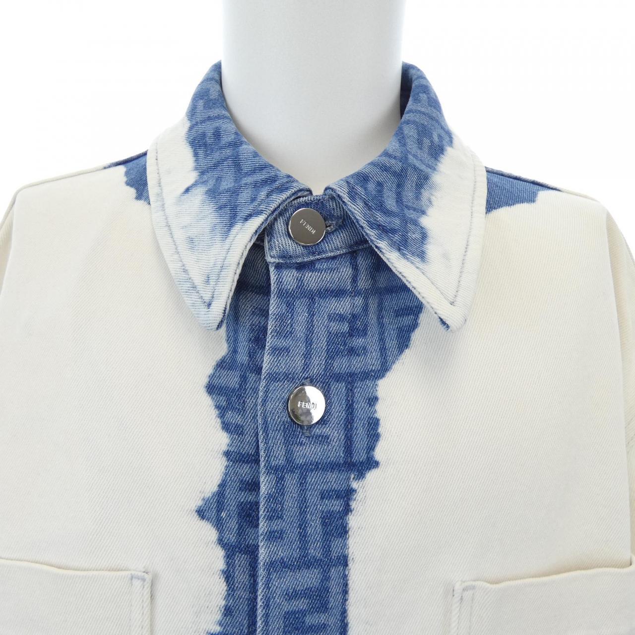 フェンディ FENDI FW1321 AN53 デニムジャケット