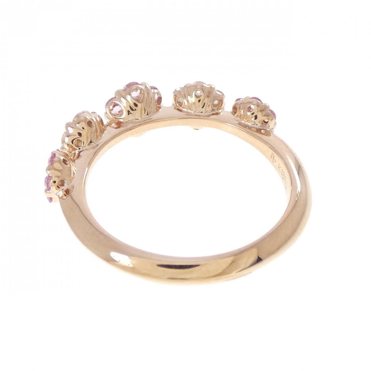ポンテヴェキオ フラワー リング 0.28CT