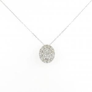 PT950/PT850 ダイヤモンド ネックレス 0.40CT