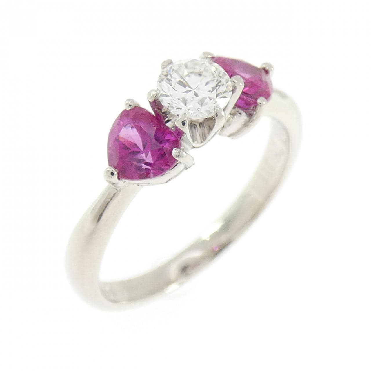 PT900 ルビー リング 0.907CT