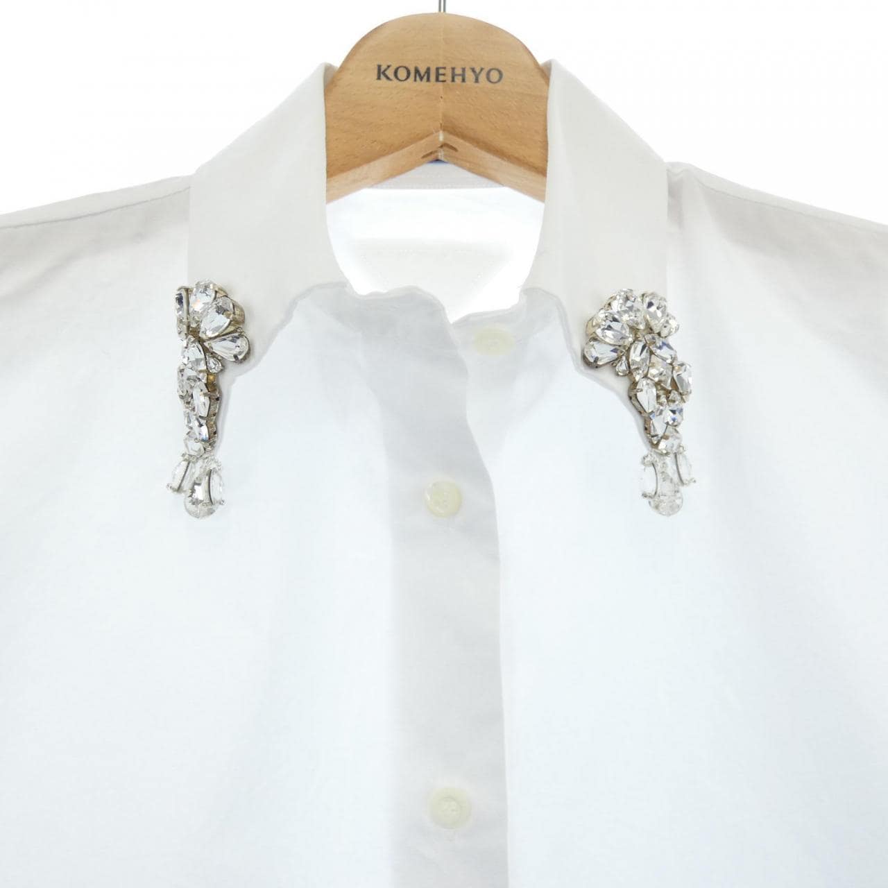 プラダ PRADA EMBROIDERED POPLIN P472HR SOOO 155W シャツ