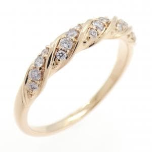 K18PG ピンクダイヤモンド リング 0.20CT
