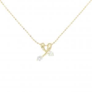 K18YG ダイヤモンド ネックレス 0.15CT