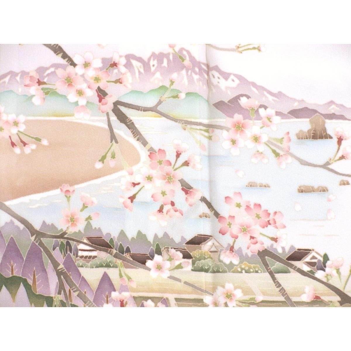 訪問着　長谷川里絵　身幅Ｌ寸【本加賀友禅】