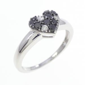 K18WG/K18BG ダイヤモンド リング 0.05CT