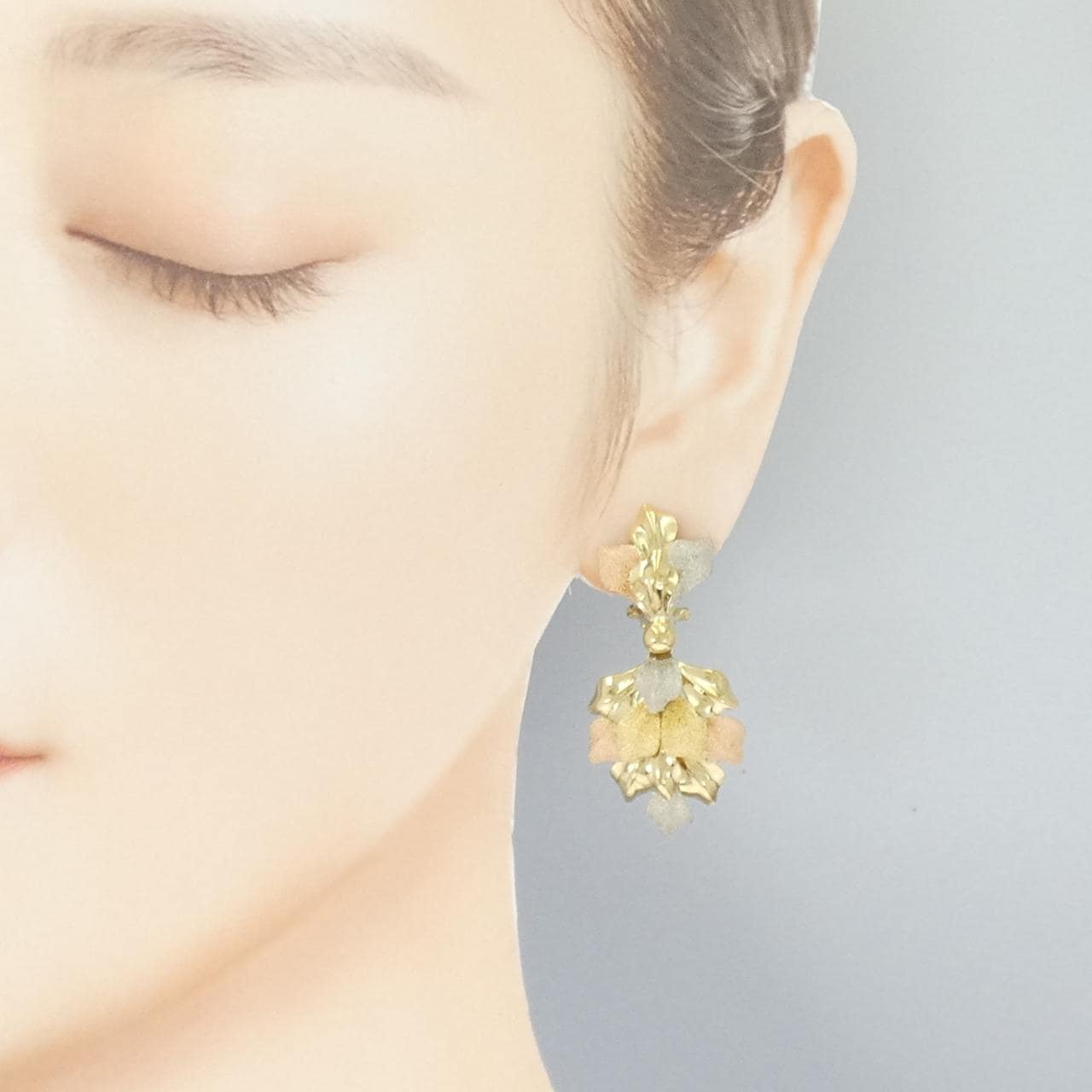 トレベール 750スリーカラー イヤリング