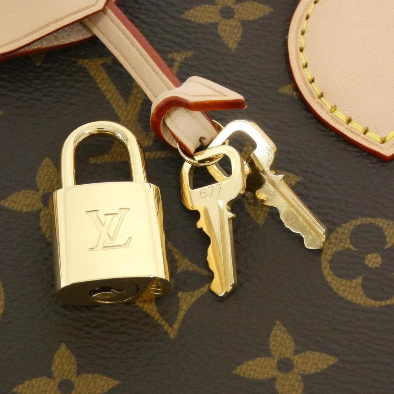 LOUIS VUITTON Monogram Lockit BB M12019 包