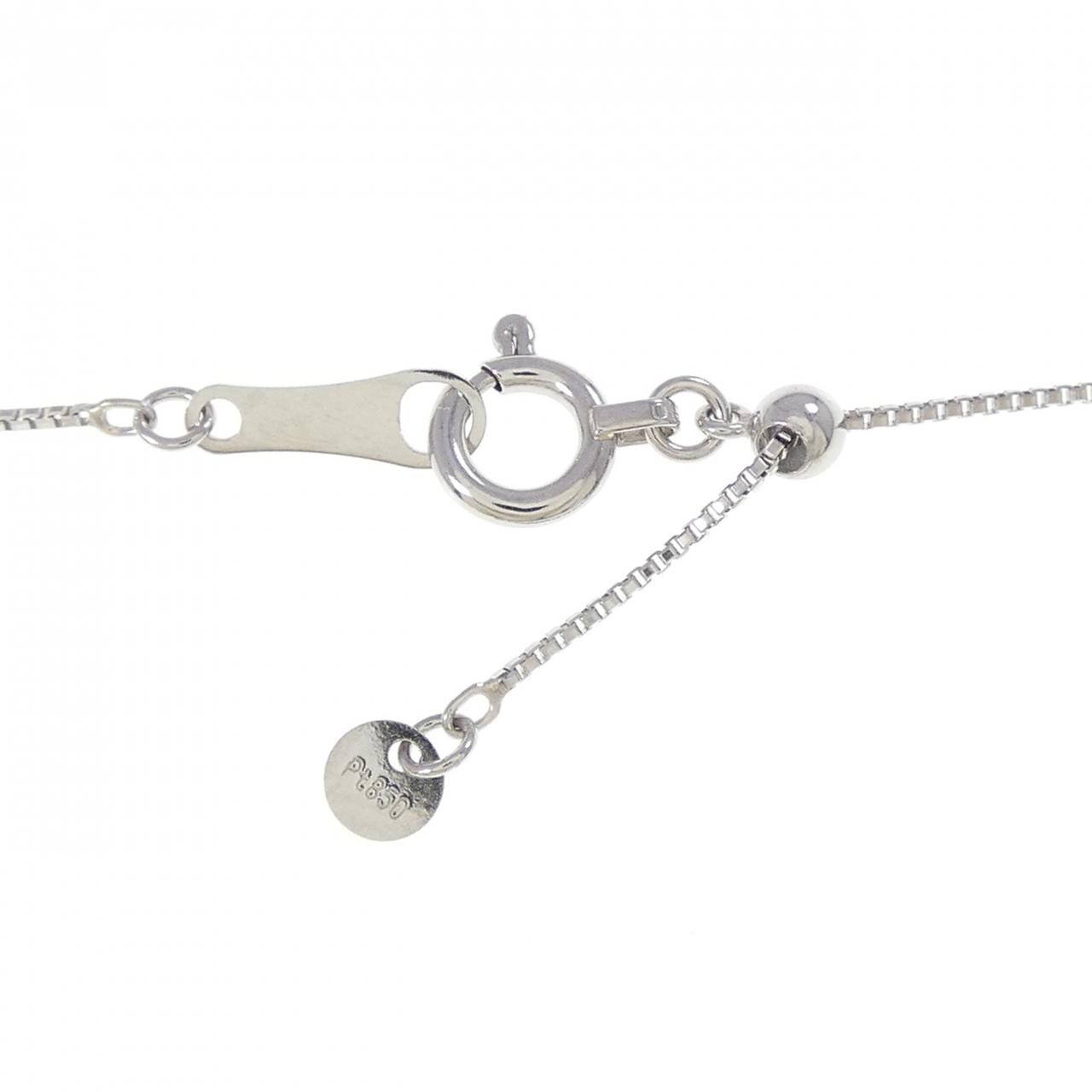 PT900/PT850 ソリティア ダイヤモンド ネックレス 0.544CT E SI2 Good