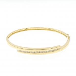 K18YG ダイヤモンド バングル 0.50CT