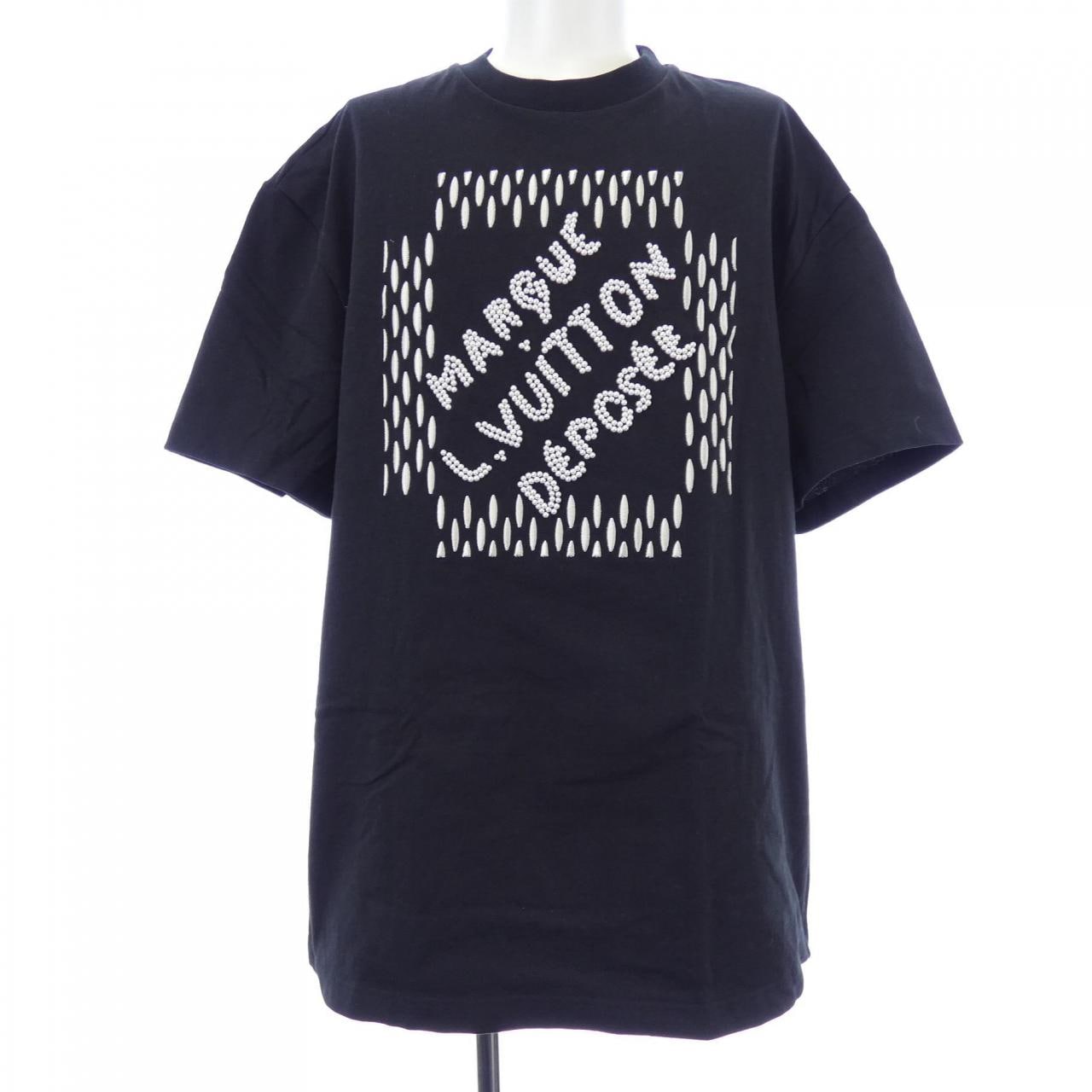 ルイヴィトン LOUIS VUITTON エンブロイダードシグネチャーコットンTシャツ HQY71WNPL Tシャツ