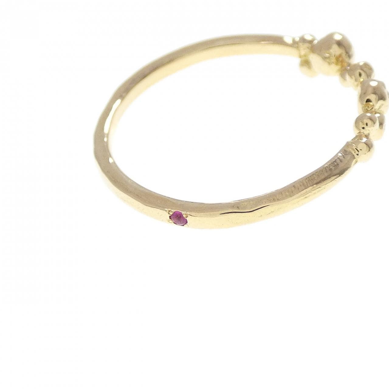 K18YG ダイヤモンド リング