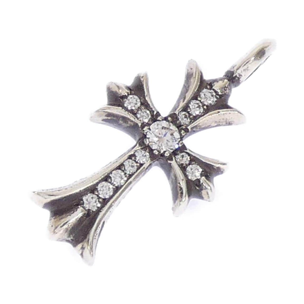 クロムハーツ CHROME HEARTS TINY CH CROSS F PAVE DMND 20203374SLVXXX011 ペンダント