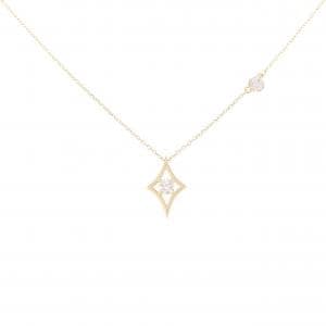 K18YG ダイヤモンド ネックレス 0.13CT