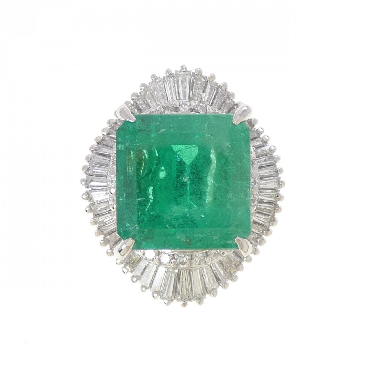PT900 エメラルド リング 7.73CT コロンビア産