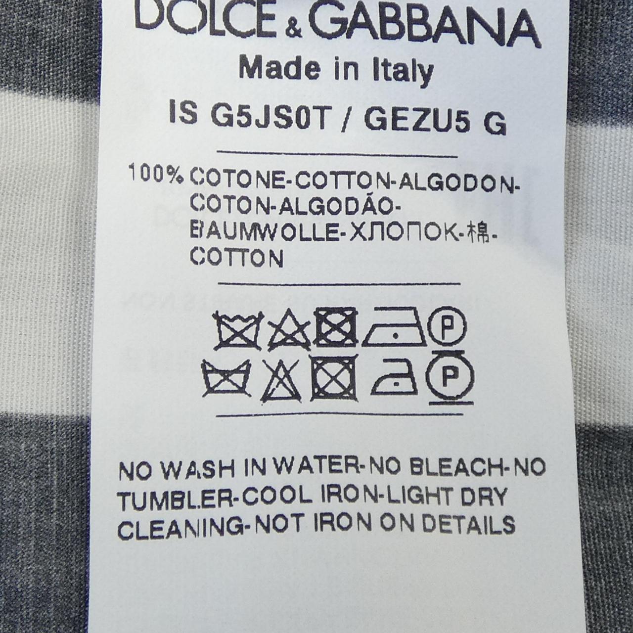 ドルチェアンドガッバーナ DOLCE&GABBANA S／Sシャツ