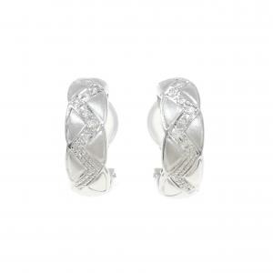 K14WG Diamond earrings 0.14CT