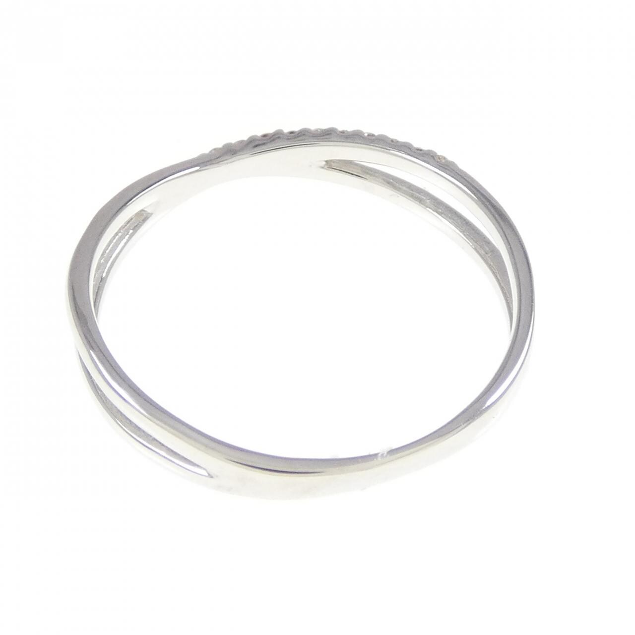PT950 Diamond Ring 0.10CT