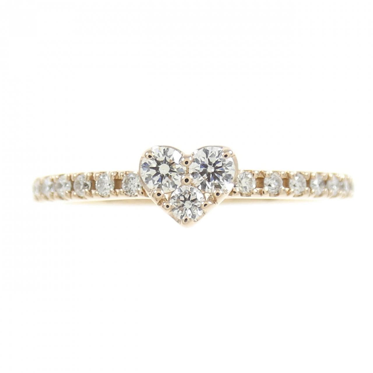 ポンテヴェキオ ハート リング 0.18CT