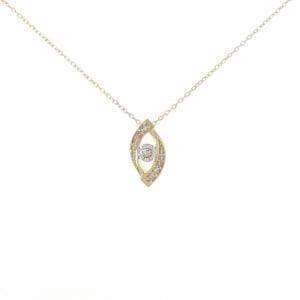 K18YG ダイヤモンド ネックレス 0.16CT