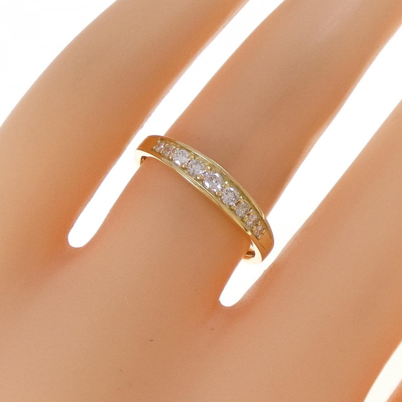 K18YG ダイヤモンド リング 0.20CT