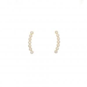【リメイク】K18YG ダイヤモンド ピアス 0.20CT