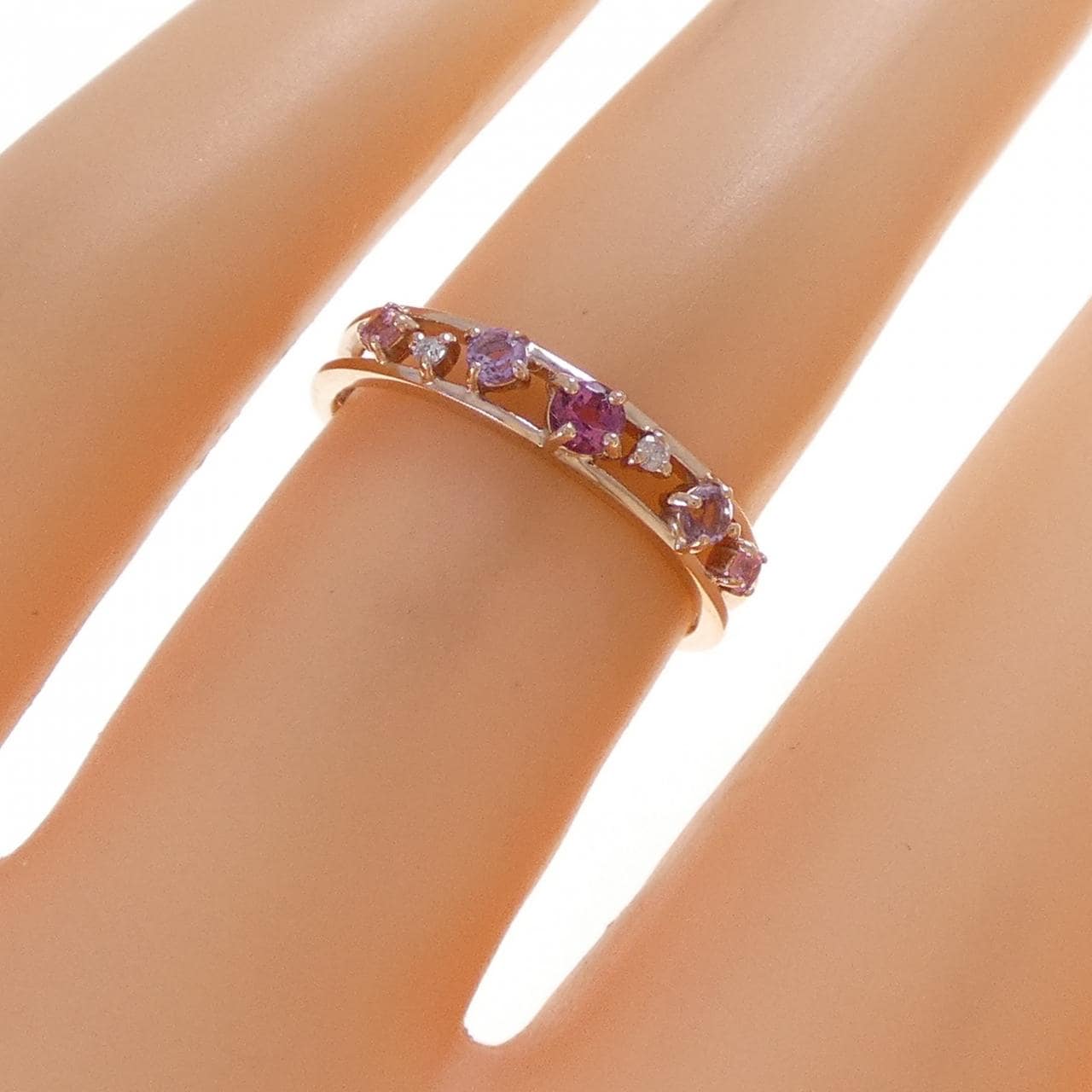 ヴァンドーム カラーストーン リング