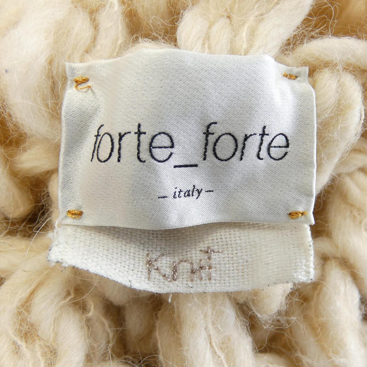 フォルテフォルテ forte-forte カーディガン