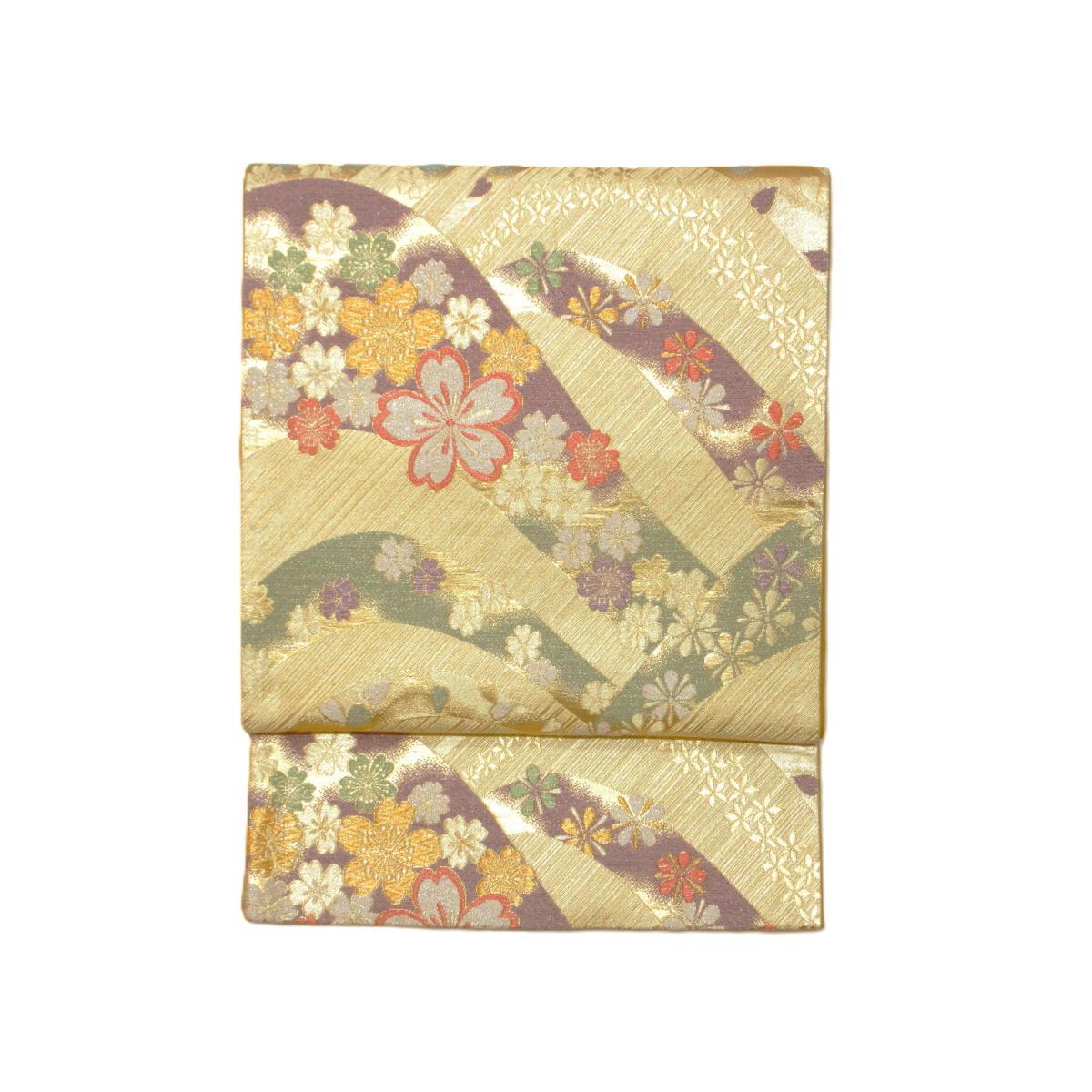 袋帯　芯なし仕立