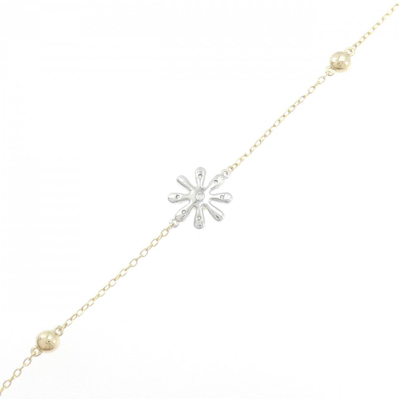 K10YG/K10WG サファイヤ ブレスレット