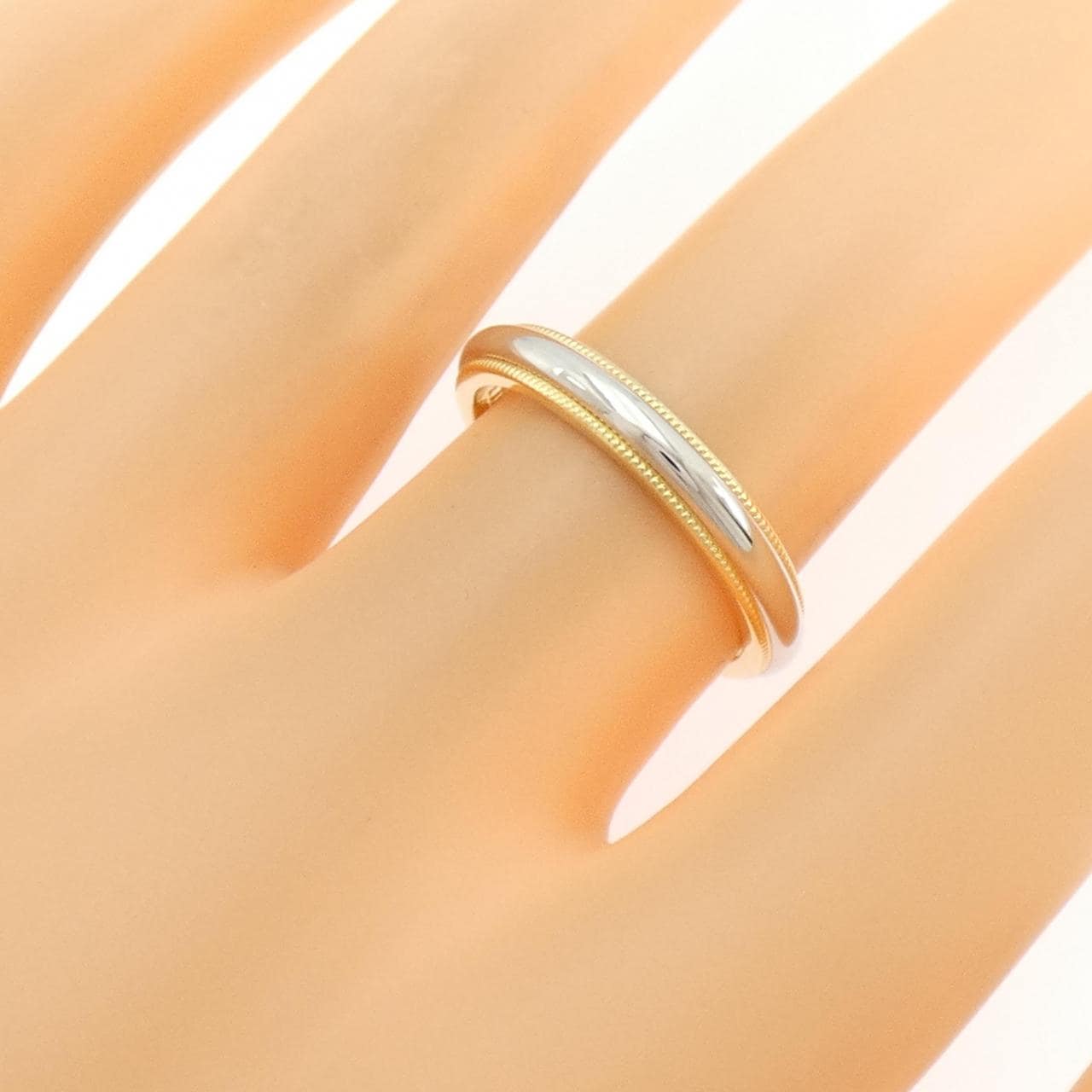 ティファニー ミルグレイン リング